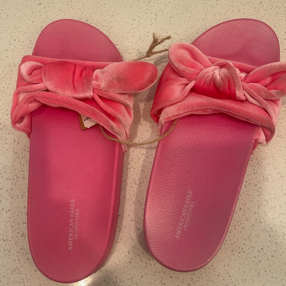 Pink Slippers NWT